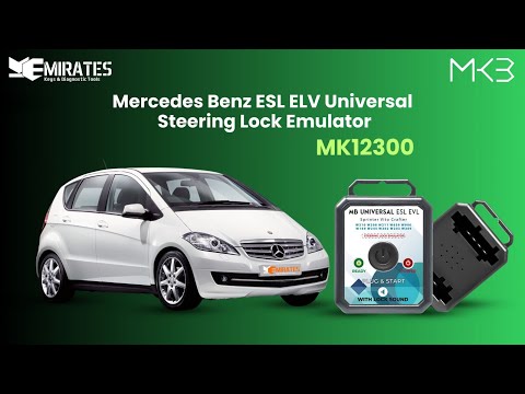 Mercedes Benz ESL ELV Universal MK3 Steering Lock Emulator Plug & Play