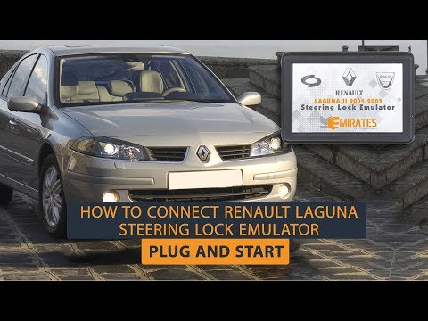 How To Connect Renault Laguna Steering Lock Emulator - Plug And Start