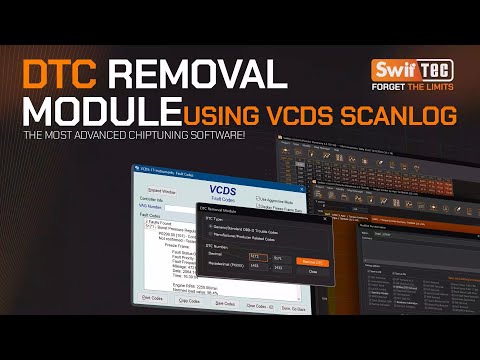 SWIFTEC - Automotive Software - How to use DTC Removal Module using VCDS scanlog