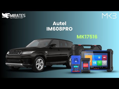 Programming A 2021 Range Rover Sport USA Market All Keys Lost Using Autel IM608 PRO Device