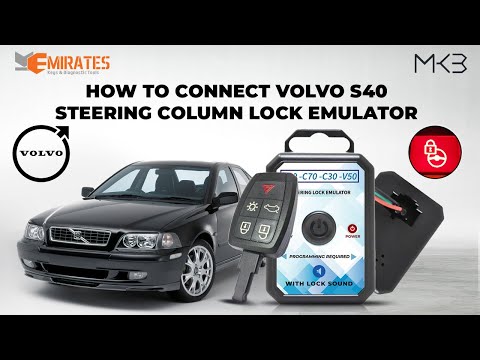 How To Connect Volvo S40 Steering Column Lock Emulator Simulator (Plug & Play)