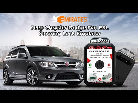 How To Connect Fiat Freemont 2012 Universal ESL ELV Steering Lock Emulator Simulator (Plug & Start)