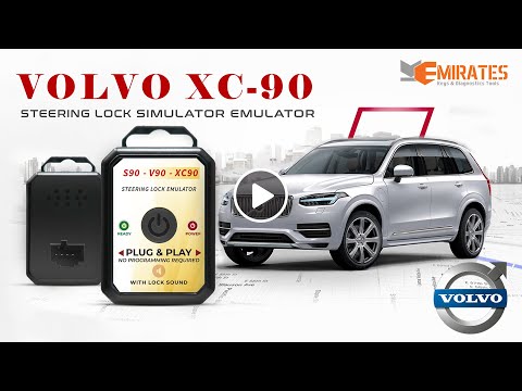 Volvo XC 90 - Installing MK3 Steering Lock Simulator Emulator (Plug & Play)