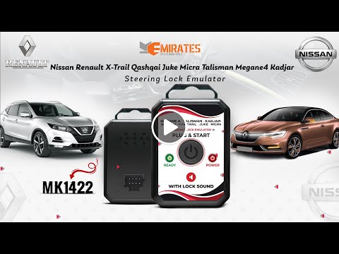 For New Nissan & Renault -Talisman Steering Lock Simulator Emulator with Lock Sound - Plug and Start