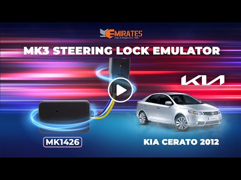 MK3 KIA & Hyundai Steering Lock Emulator For Smart Keyless Key With Lock Sound tested on Cerato2012