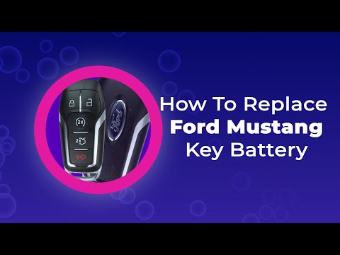 How To Replace Ford Mustang Key Battery