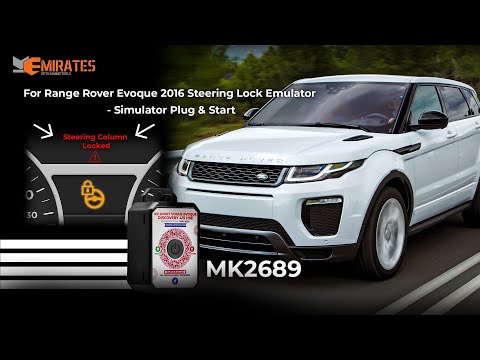 Range Rover Evoque 2016 Steering Lock Emulator Simulator (Plug & Start)