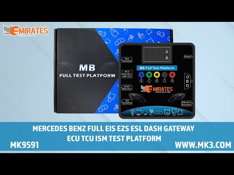 WWW.MK3.COM Mercedes EZS EIS ELV ESL ECU TCU ISM Dash Gateway Test Cable Kit