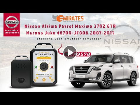 Nissan Patrol 2011-2020 (48700-JF008) Steering Lock Emulator Simulator - Plug & Play