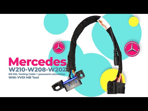 Mercedes W210-W208-W202 EIS ESL Testing Cable/password calculation withVVDI MB Tool