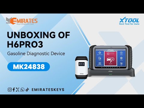 Unboxing XTOOL H6PRO3 Gasoline Diagnostic Device