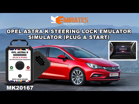 Opel Astra K Steering Lock Emulator Simulator (Plug & Start)