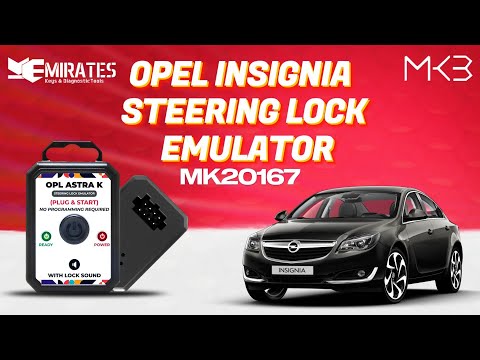 Opel Insignia Steering Lock Emulator (Plug & Start)