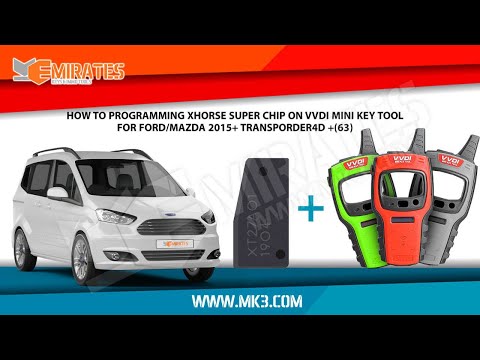 Programming Xhorse Super Chip On Ford Tourneo 2015.