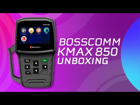 Bosscomm Kmax850 Unboxing