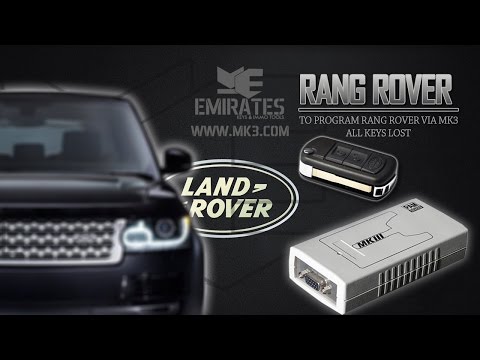 HOW TO PROGRAM KEY RANG ROVER SPORT- LAND ROVE DISCOVERY3 ALL KEYS LOST