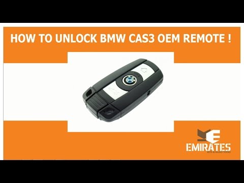 How to Unlock BMW Cas3 OEM Remotes via MK3