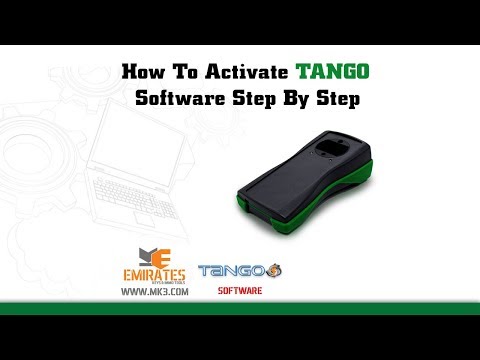 How To Activate TANGO Software Step By Step