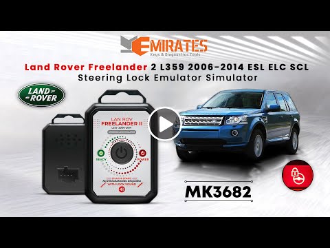 MK3 Steering Lock Emulator For Land Rover Freelander 2 L359 2006-2014 ESL ELC SCL (Plug & Play)