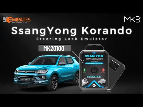 SsangYong Korando Steering Lock Emulator without Programming