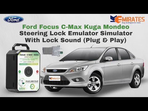 Ford Focus C Max Kuga Mondeo Steering Lock Emulator Simulator With Lock Sound Plug & Play