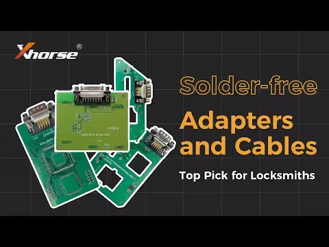 How To Use Xhorse Solder-Free Adapters And Cables