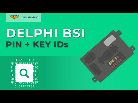 Delphi BSI (Fiat Group) PIN + KEY IDs | Free calculating in Immo Bypass Toolbox