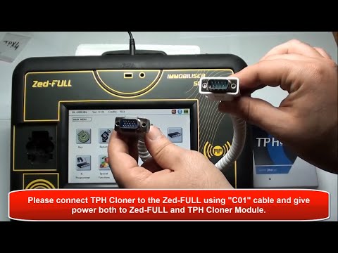  Cloning 46 Transponder onto TPX4 using Zed-FULL & TPH Cloner module