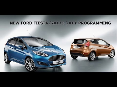 NEW FORD FIESTA 2013+ KEY PROGRAMMING 									