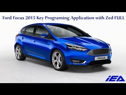 Ford Focus 2015 Key Programing Application with Zed-FULL									