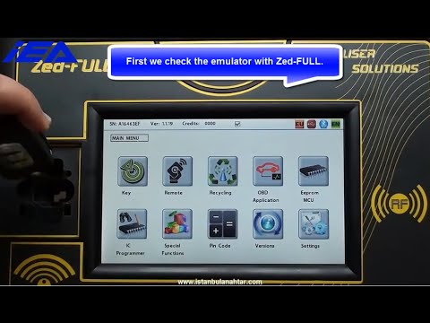 RENAULT FLUENCE Emulator 4 Remote Key Cloning Application 1