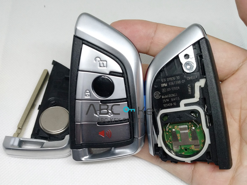Original 4B FEM System Remote Key for BMW F Series 315Mhz 433Mhz with Silver or Black Cover