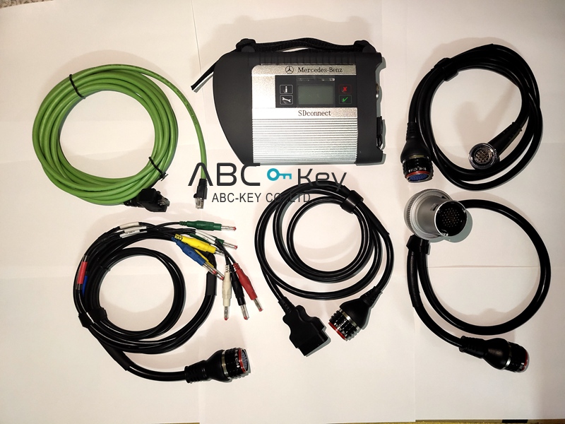 MB SD C4 Connect Compact 4 Star Diagnosis V2019.05 with WIFI for All MB Cars and Trucks