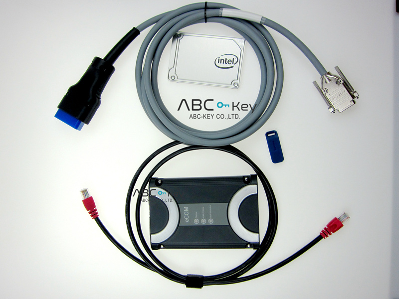 Kit de diagnóstico y programación eCom Mercedes Benz 2019 con USB Dongle