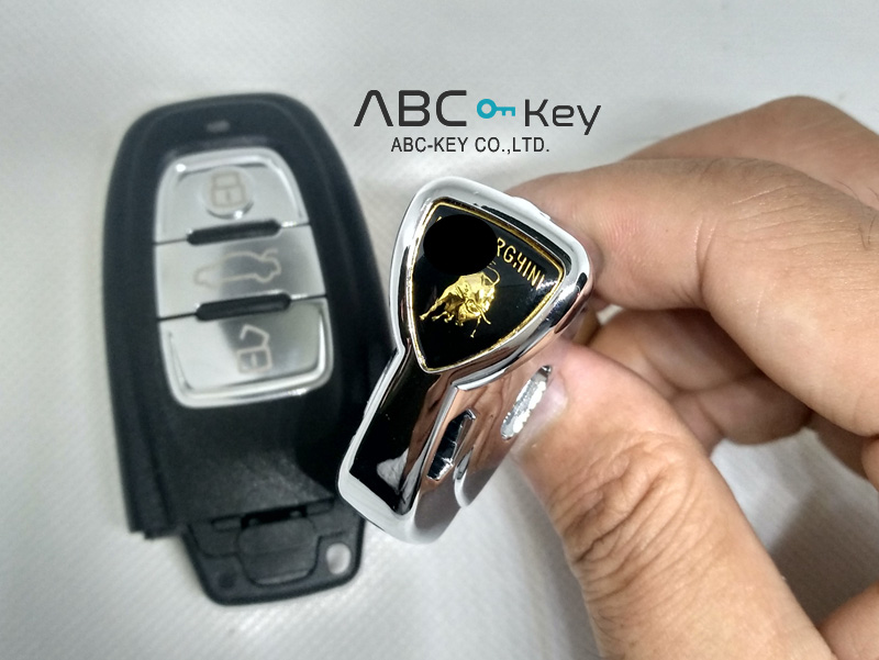 754C Remote Key for Audi with Lambomghini Emergency Key