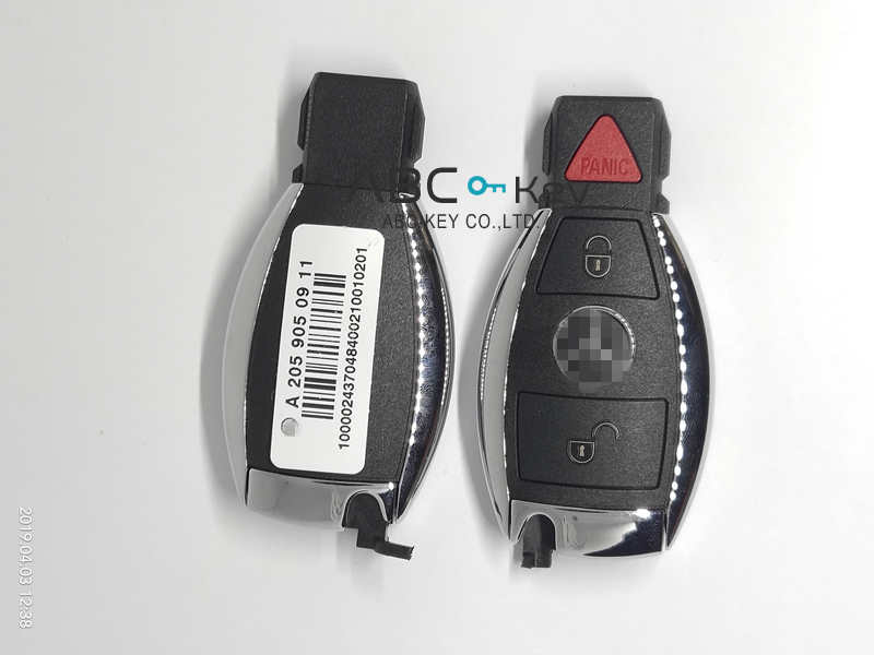 OEM Mercedes Benz Smart Key C class Remote Transmitter & Key Keyless-go Function