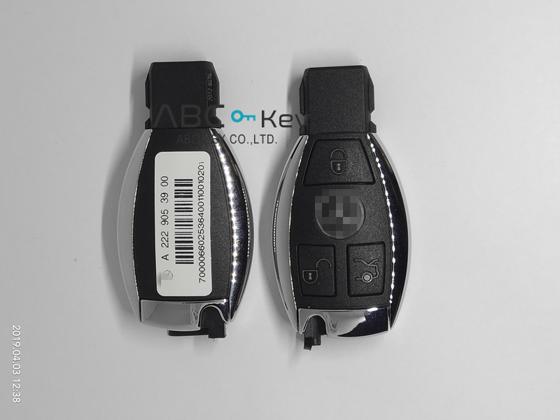 OEM Mercedes Benz Smart Key S class 3B Remote Transmitter & Key Keyless-go Function