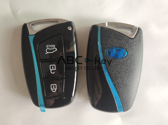 High quality Hyundai Santa Fe smart key 3 button 433MHZ ID46