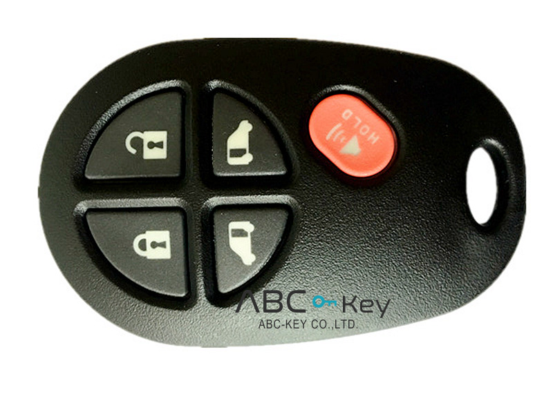 OEM Toyota 4 + 1button smart key