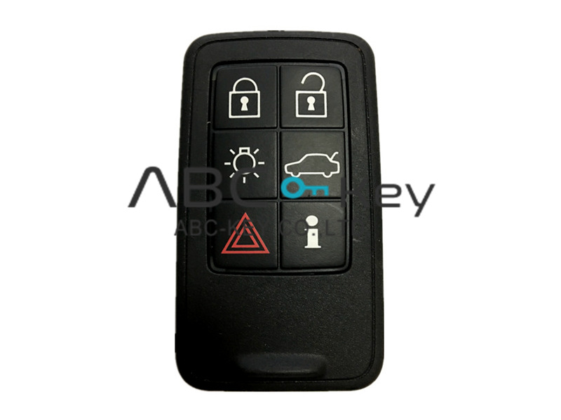 OEM Volvo 6 buttons smart remote car key 433mhz PCF7953 KR55WK49266