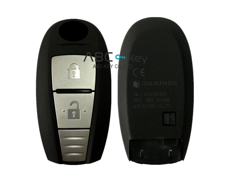 2-button remote key Suzuki with 433 mhz PCF7953 (HITAG3) chip