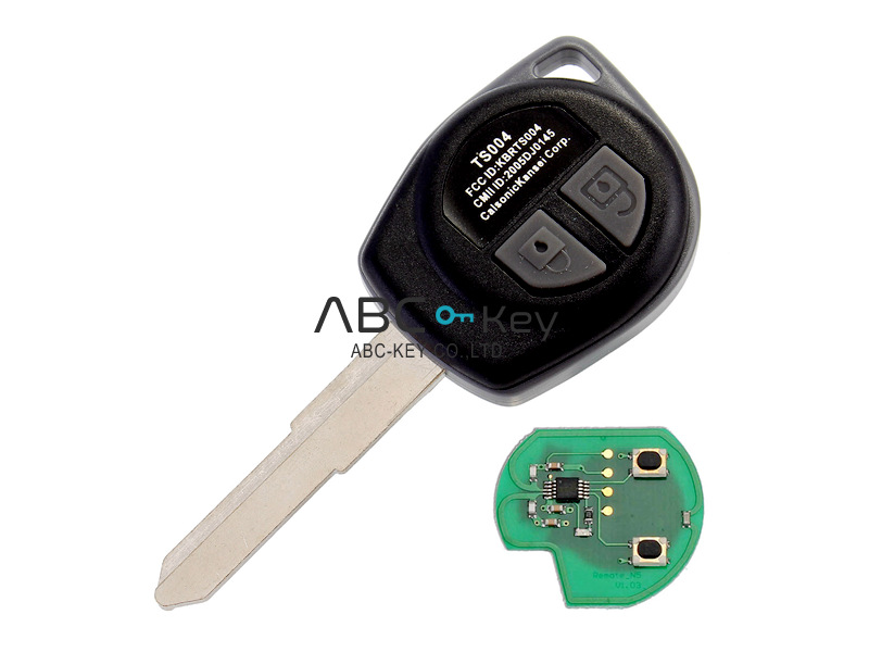 SUZUKI SWIFT ID46 2 buttons 433 MHz Remote car key